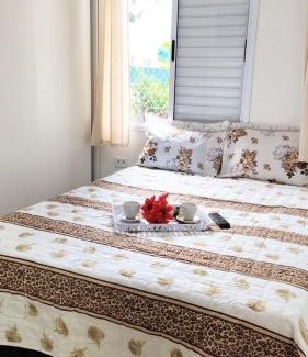 Estufa I Apartamento | Apartamento com piscina churrasqueira em Ubatuba