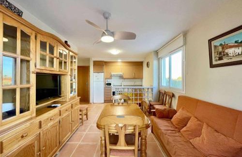 Playa de Almarda Apartamento | Apartamento con vistas al mar piscina padel