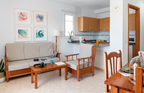 Charco del Palo Apartamento | Apartamento Delmar natur un dormitorio