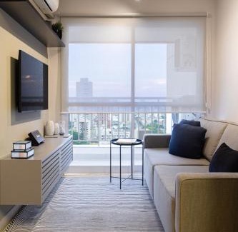 Goiania Apartamento | Apartamento moderno, com home office e garagem.