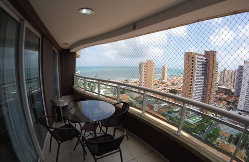 Praia de Iracema Apartamento | Apartamento Vista mar Praia de Iracema