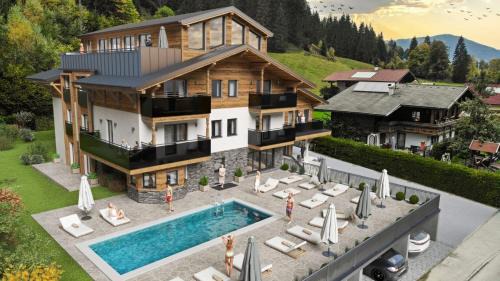 Flachau Apartamento | Aparthotel Fuxbau