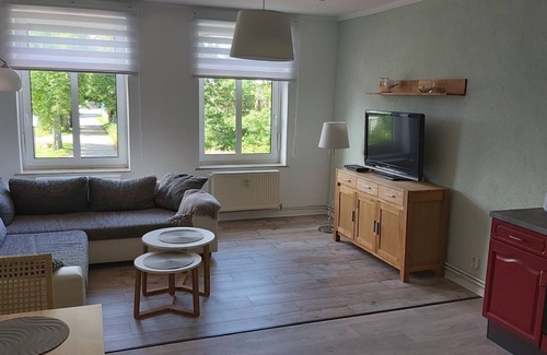 Kirch Mulsow Apartamento | Apartamento 'Das Landhaus 1' con jardín compartido y Wi-Fi