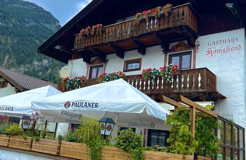 Sonnenbichl Apartamento | Apartamento-Básico-Wohnung 5-Baño privado-Vista a la Montana