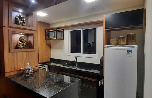 Governador Celso Ramos Apartamento | Apartment on the beach in Palmas do arvoredo 200 m from the beach
