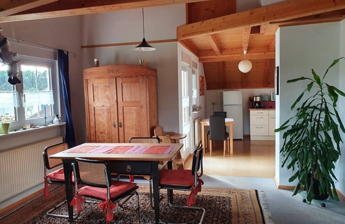 Wutoeschingen Apartamento | Apartamento 'Ferienwohnung Wutachtal' con jardín compartido, balcón y Wi-Fi