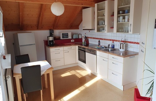 Wutoeschingen Apartamento | Apartamento 'Ferienwohnung Wutachtal' con jardín compartido, balcón y Wi-Fi