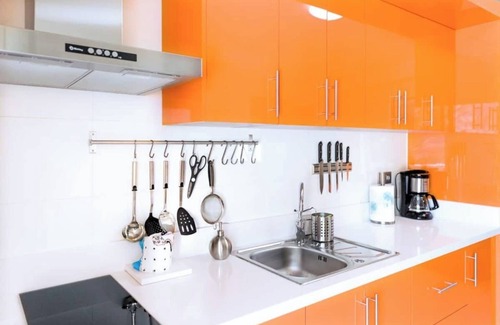 San Andres Apartamento | Apartamento "Casa Julia" cerca de la playa con vistas al mar y terraza