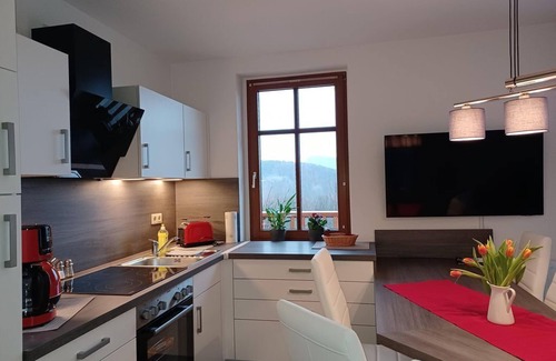 Halbestadt Apartamento | Apartment 1 "Königstein", 2 bedrooms - Ferienhof Schönfelder