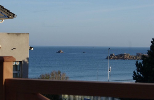 Trevou-Treguignec Apartamento | Apartamento 6/2 pers vistas panorámicas al mar, playa 50m