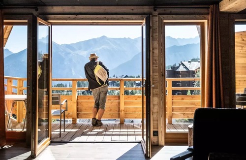 Risoul Apartamento | Apartment 5 Zimmer 10 Personen Bergblick