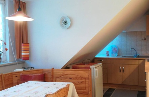 Bernau bei Berlin Apartamento | Apartment, 55 sqm, 1 bedroom, bathtub, balcony and garden, max. 4 persons