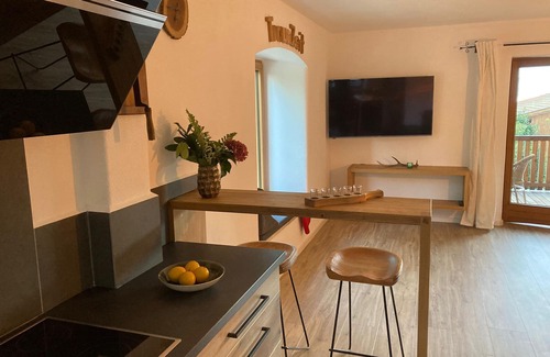 Siegsdorf Apartamento | Apartment 75 m², 2 bedrooms, balcony, WLAN, max 5 pers.
