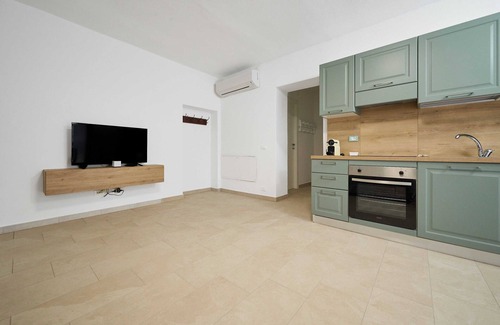 Gavorrano Apartamento | Apartamento 'Aia' con piscina compartida, Wi-Fi y aire acondicionado