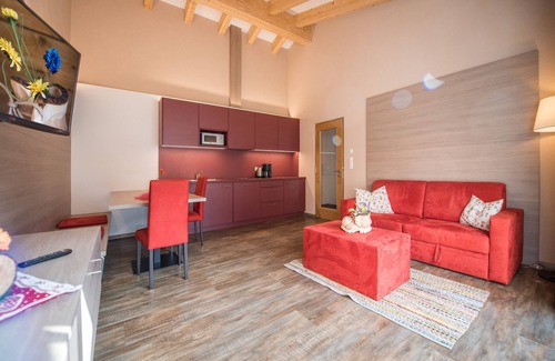 Riva di Tures Apartamento | Apartamento "Alpenblick Nr 8" con jardín compartido y Wi-Fi