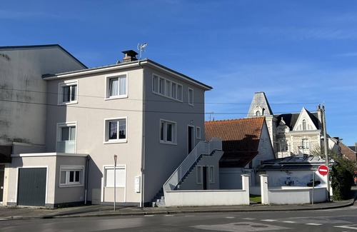 Berck-sur-Mer Apartamento | Apartamento-Apartamento-Baño privado con bañera-Terraza