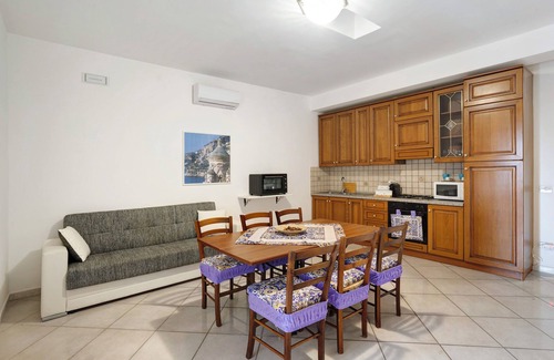 Nerano Apartamento | Apartamento 'Appartamento Amalfi' con vistas al mar, Wi-Fi y aire acondicionado