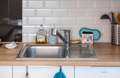 Fouesnant Apartamento | Apartamento 'Appartement Drenec' con Jardín Compartido y Wi-Fi