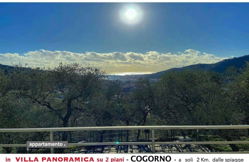 San Salvatore Casa | Appartamento B in villa con vista panoramica