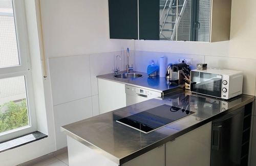 Ulm Apartamento | Apartment B - Stylish 2 room Loft City Center Ground Floor