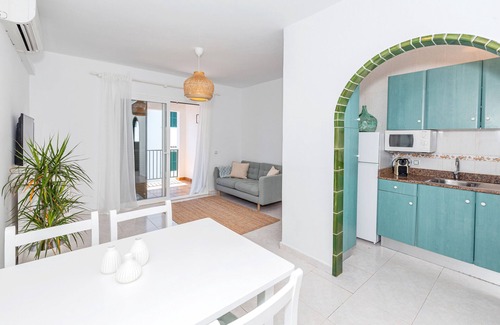 Cala en Forcat Apartamento | Apartamento 'Biniforcat 28' con vistas al jardín, Wi-Fi y aire acondicionado