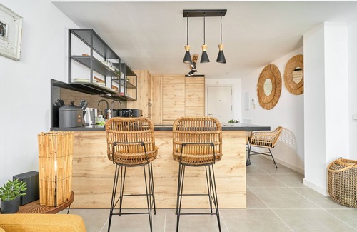 El Morche Apartamento | Apartamento 'Casa De La Luz' con vistas al mar, Wi-Fi y aire acondicionado