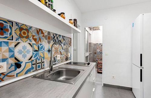 Pedregalejo Apartamento | Apartamento 'Casa Playa 3 Dormitorios' con vistas al mar, Wi-Fi y aire acondicionado