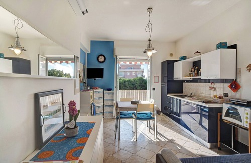 Albenga Apartamento | Apartamento "Casa Vacanze Leslie" con balcón
