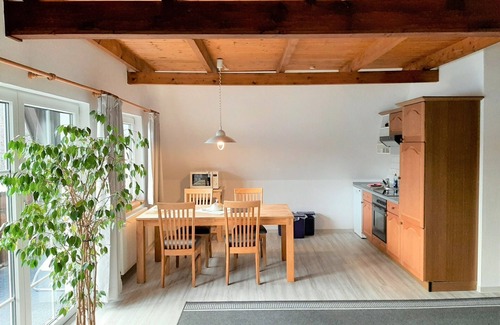 Walkenried Apartamento | Apartamento-Confortable-Baño privado-Vista al Jardín-Typ B Balkon 12