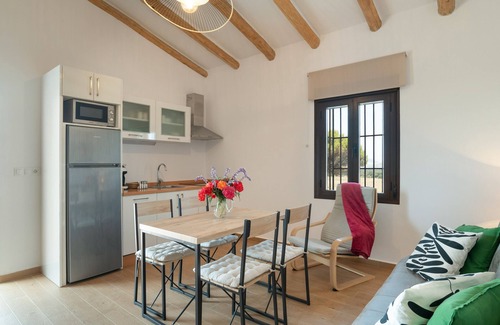 Setenil de las Bodegas Casa | Apartamento 'Cortijo El Polear' con vistas a la montaña, piscina privada y Wi-Fi