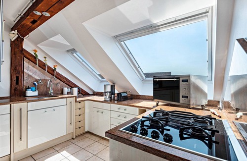 Hagenburg Apartamento | Apartamento 'Dachstübchen' con balcón