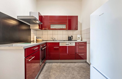 Region Hannover District Apartamento | Apartamento 'Dini's Ferienwohnung' con piscina compartida