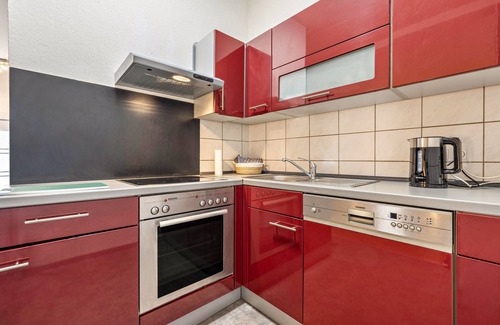 Region Hannover District Apartamento | Apartamento 'Dini's Ferienwohnung' con piscina compartida