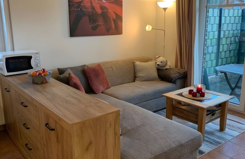 Neßmersiel Apartamento | Apartamento 'Elsternestchen' con terraza privada, jardín compartido y Wi-Fi