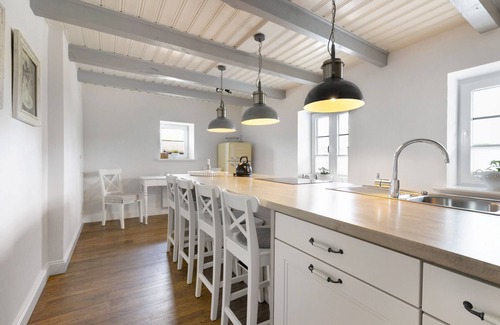 Emmelsbuell-Horsbuell Apartamento | Apartamento 'Fewo Luzie' con terraza privada, jardín compartido y Wi-Fi