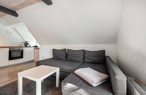 Emmelsbuell-Horsbuell Apartamento | Apartamento 'Friesenstube' con terraza compartida, jardín compartido y Wi-Fi