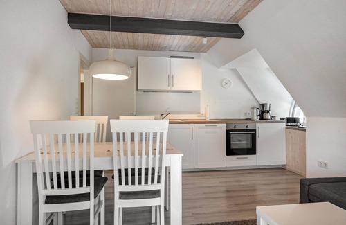 Emmelsbuell-Horsbuell Apartamento | Apartamento 'Friesenstube' con terraza compartida, jardín compartido y Wi-Fi