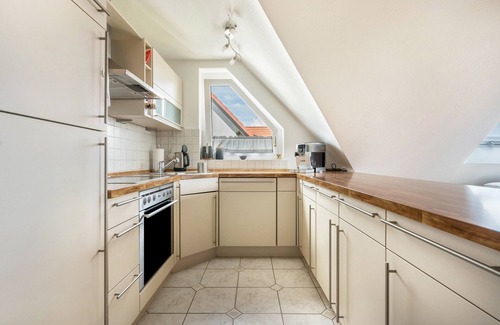 Doberschau Apartamento | Apartamento 'Ferienwohnung Doberschau' con vistas a la montaña, terraza privada y Wi-Fi