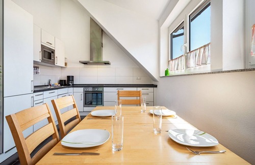 Deggenhausertal Apartamento | Apartamento 'Ferienwohnung 1, 95qm' con jardín compartido, balcón y Wi-Fi