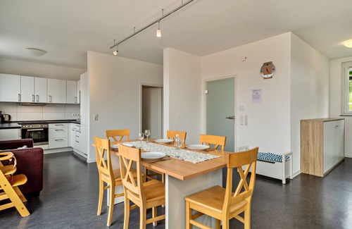 Deggenhausertal Apartamento | Apartamento 'Ferienwohnung 3, 120qm' con terraza privada, jardín compartido y Wi-Fi