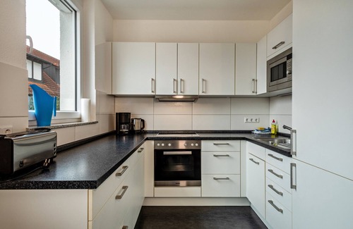 Deggenhausertal Apartamento | Apartamento 'Ferienwohnung 3, 120qm' con terraza privada, jardín compartido y Wi-Fi