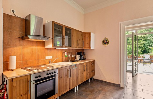 Krakow am See Apartamento | Apartamento 'Ferienwohnung 10 - Barrierefrei' con terraza privada y jardín compartido