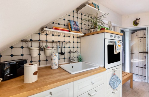 Ortsmitte Apartamento | Apartamento 'Ferienwohnung Am Jakobsweg' con jardín compartido y Wi-Fi