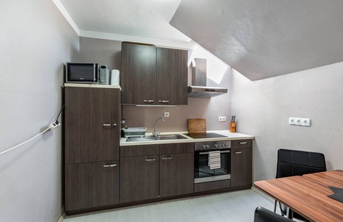 Gremersdorf Apartamento | Apartamento 'Ferienwohnung Bauernhof Rohde' con terraza compartida, jardín privado y Wi-Fi