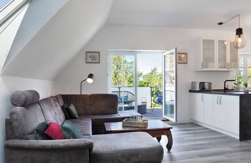 Winnemark Apartamento | Apartamento 'Ferienwohnung Schleibrise' con terraza compartida, balcón y Wi-Fi