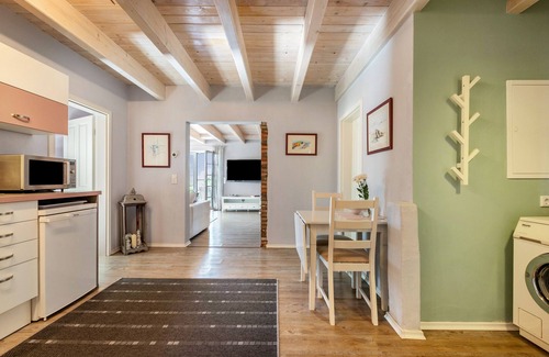 Humptrup Apartamento | Apartamento 'Ferienwohnung Hof Krakebüll' con terraza privada, jardín privado y Wi-Fi