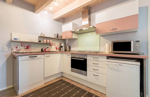 Humptrup Apartamento | Apartamento 'Ferienwohnung Hof Krakebüll' con terraza privada, jardín privado y Wi-Fi