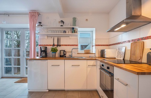 Neufeld Apartamento | Apartamento 'Ferienwohnung Hafen' con jardín privado y Wi-Fi
