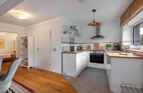 Neufeld Apartamento | Apartamento 'Ferienwohnung Deich' con jardín privado y Wi-Fi