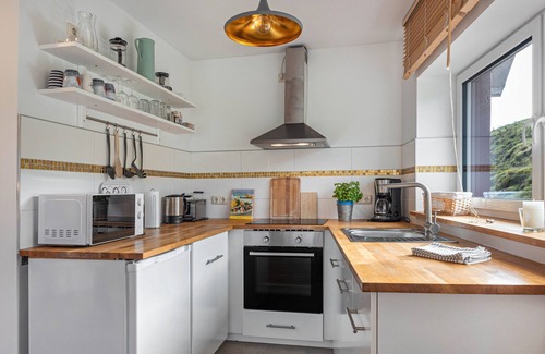Neufeld Apartamento | Apartamento 'Ferienwohnung Deich' con jardín privado y Wi-Fi